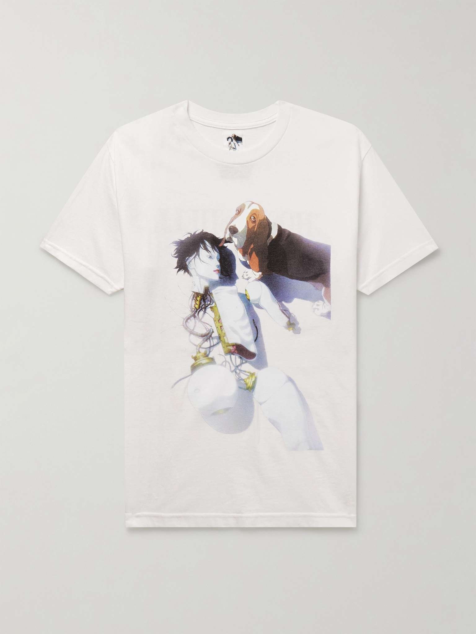 + Ghost in the Shell 2: Innocence Printed Cotton-Jersey T-Shirt - 1