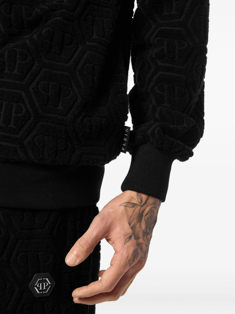 Philipp Plein Embossed Zip-up Jacket 5