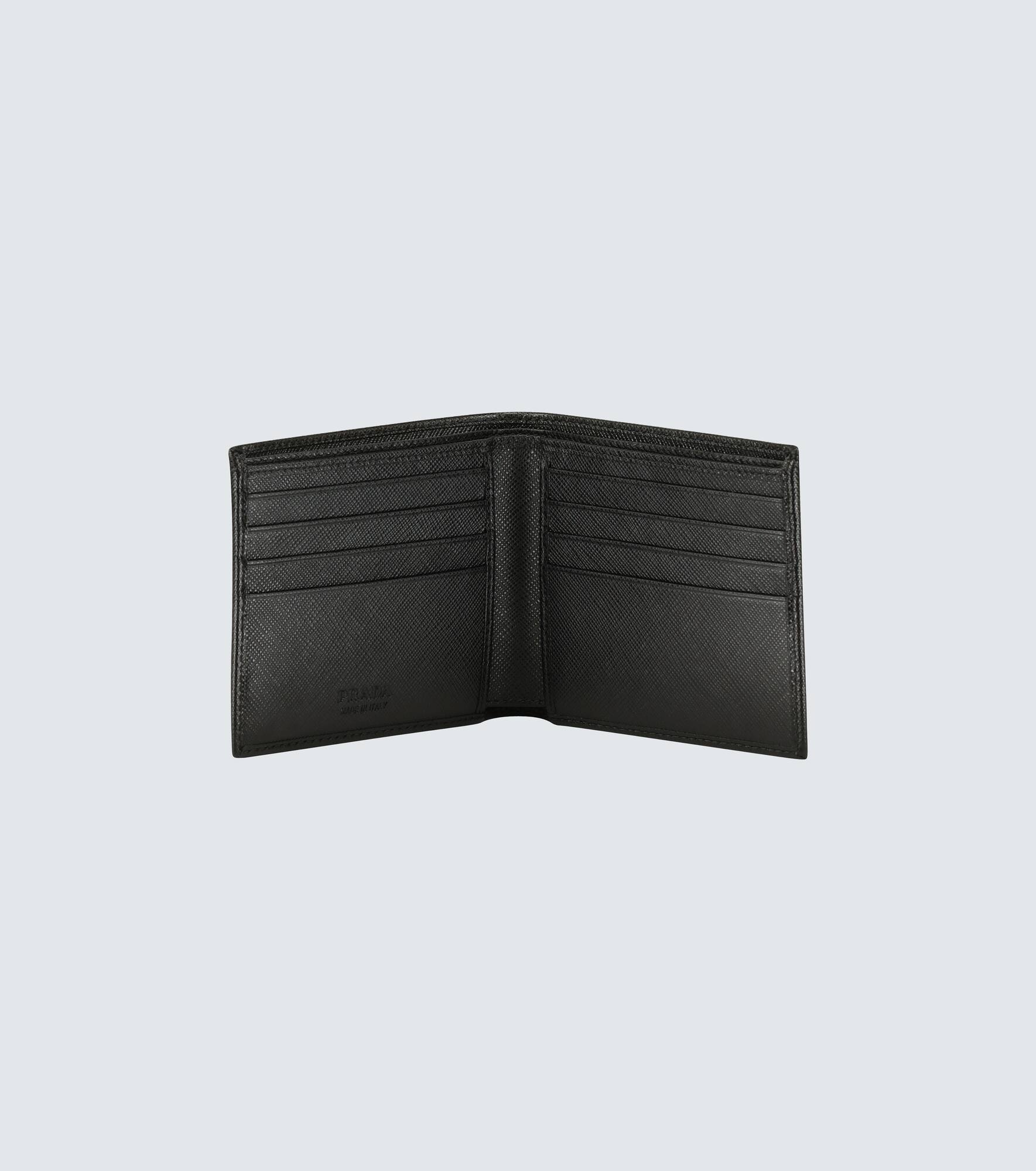 Folded leather wallet - 2