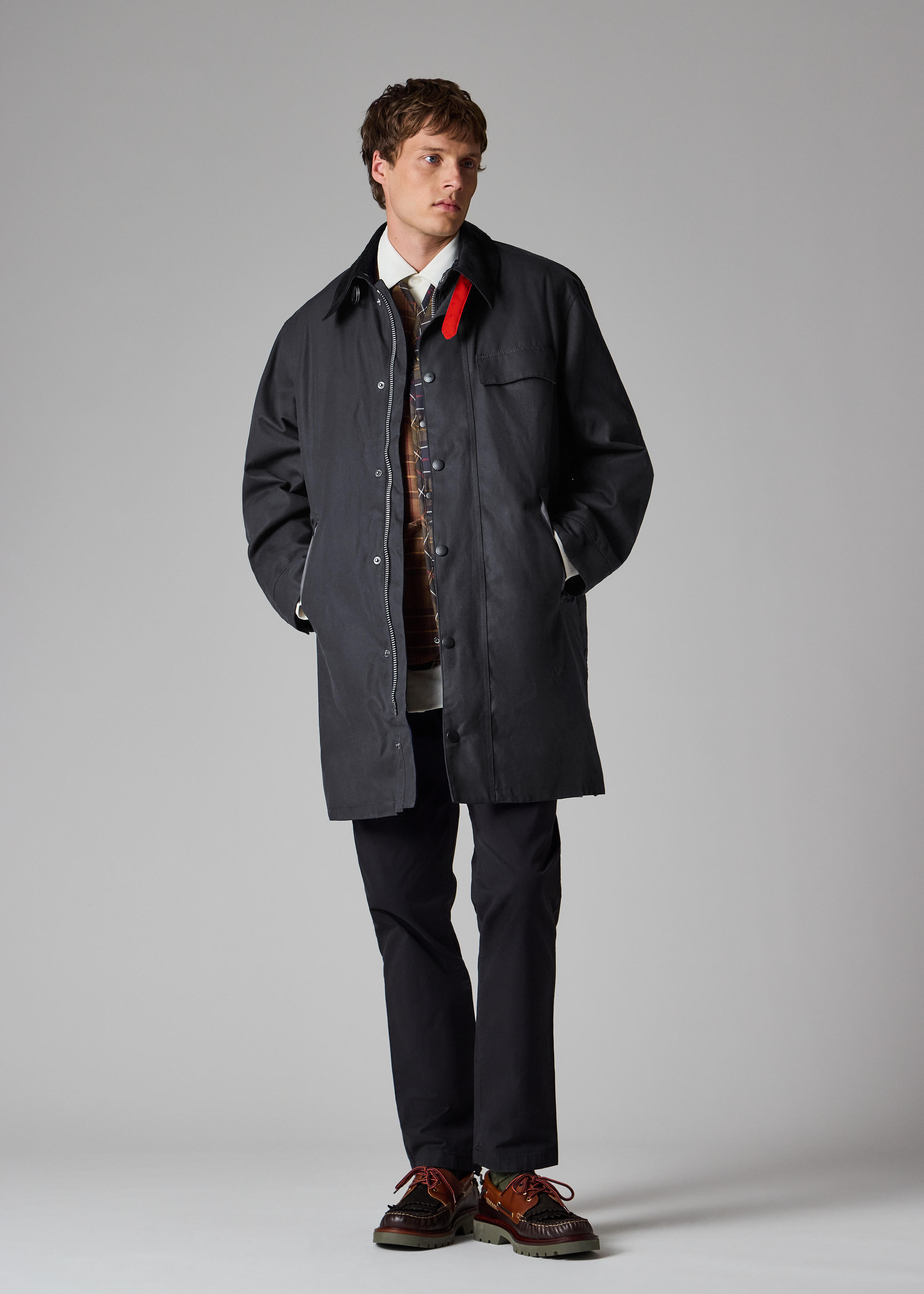Paul Smith loves Barbour - Navy Beeston Wax Jacket - 10