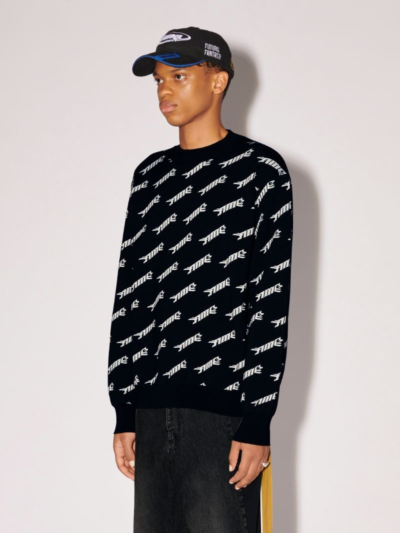 All Over Crewneck Sweater 8