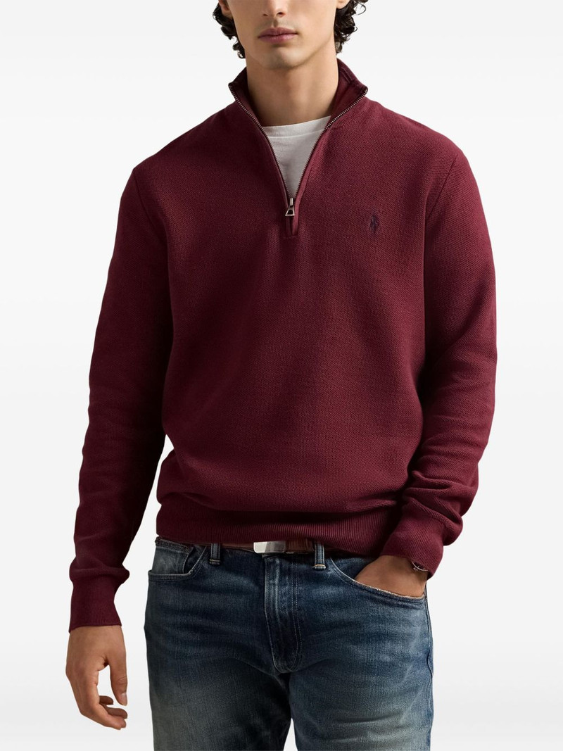 zip-neck sweater 3