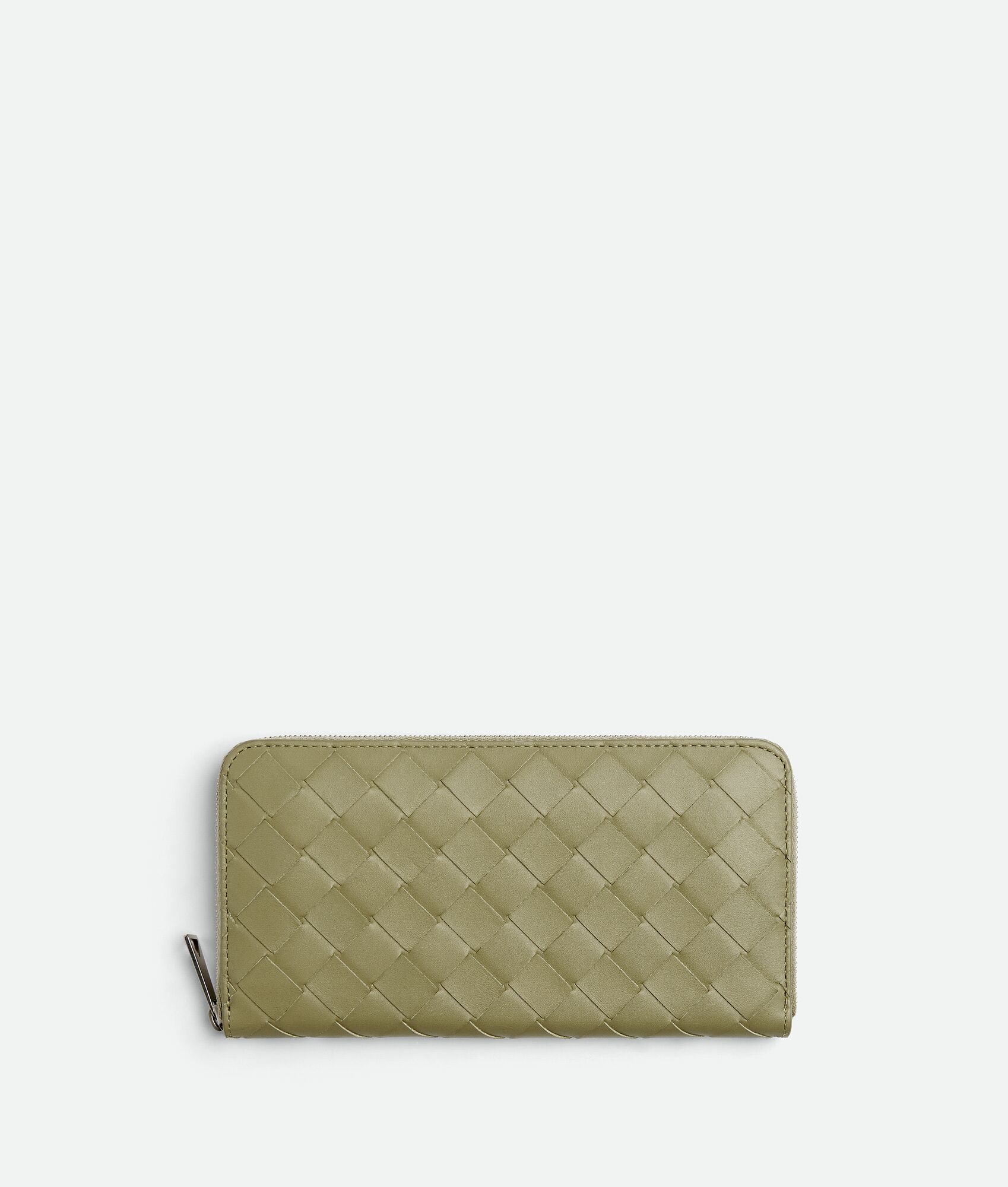 Intrecciato Zip Around Wallet - 1