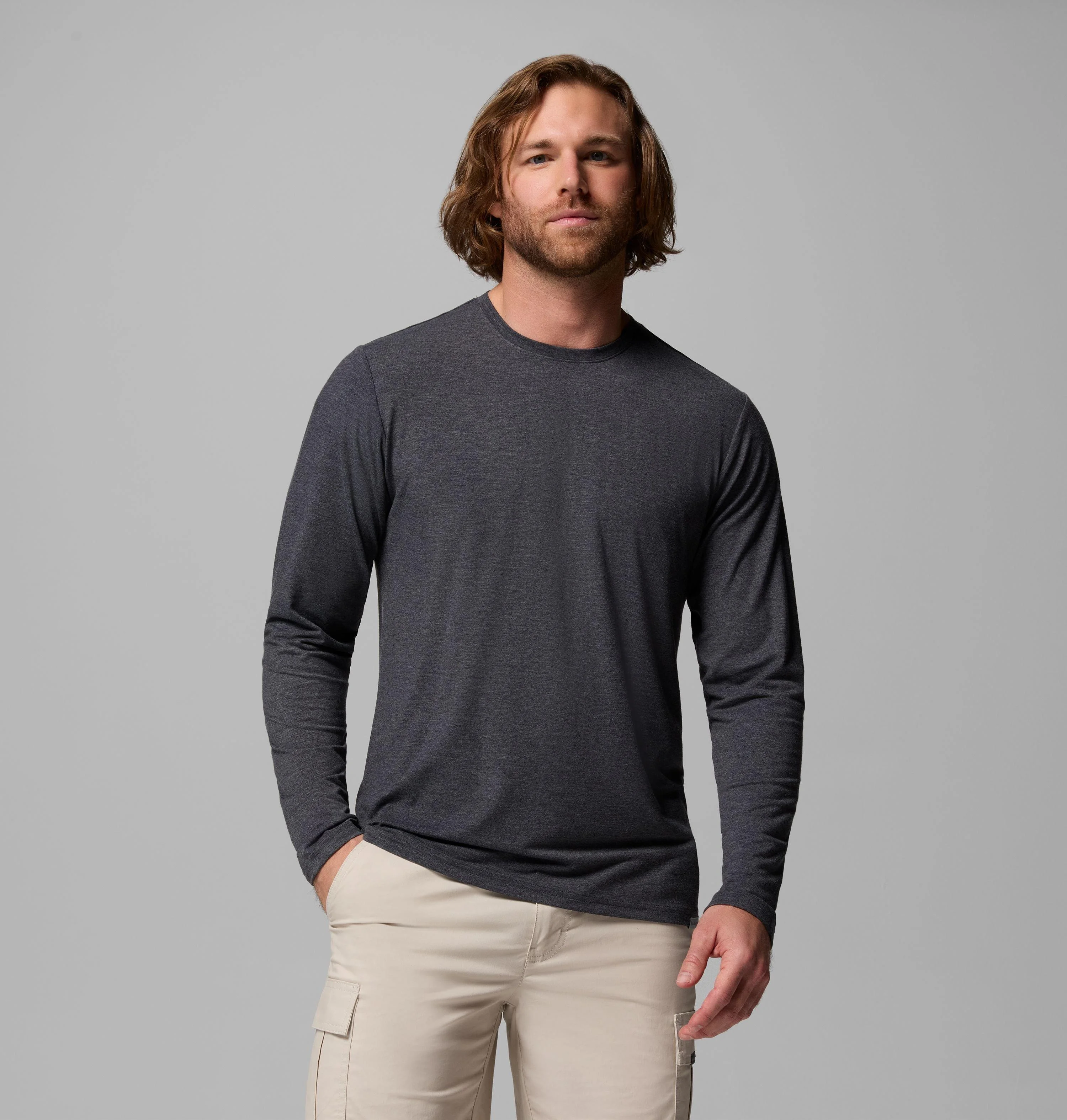 Men's CSC Soft Stretch Long Sleeve T-Shirt - 1