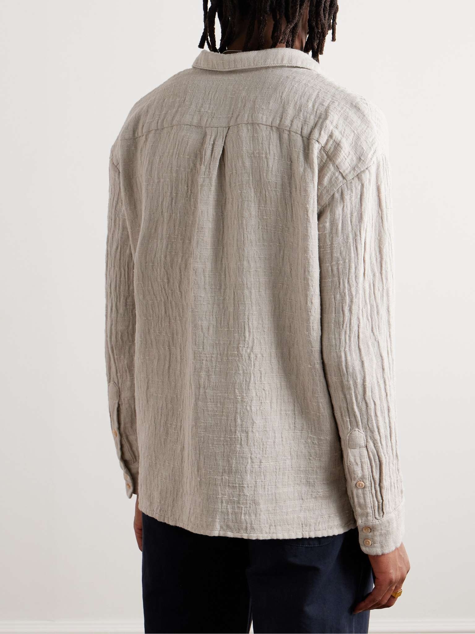 Gusto Cotton and Hemp-Blend Shirt - 3