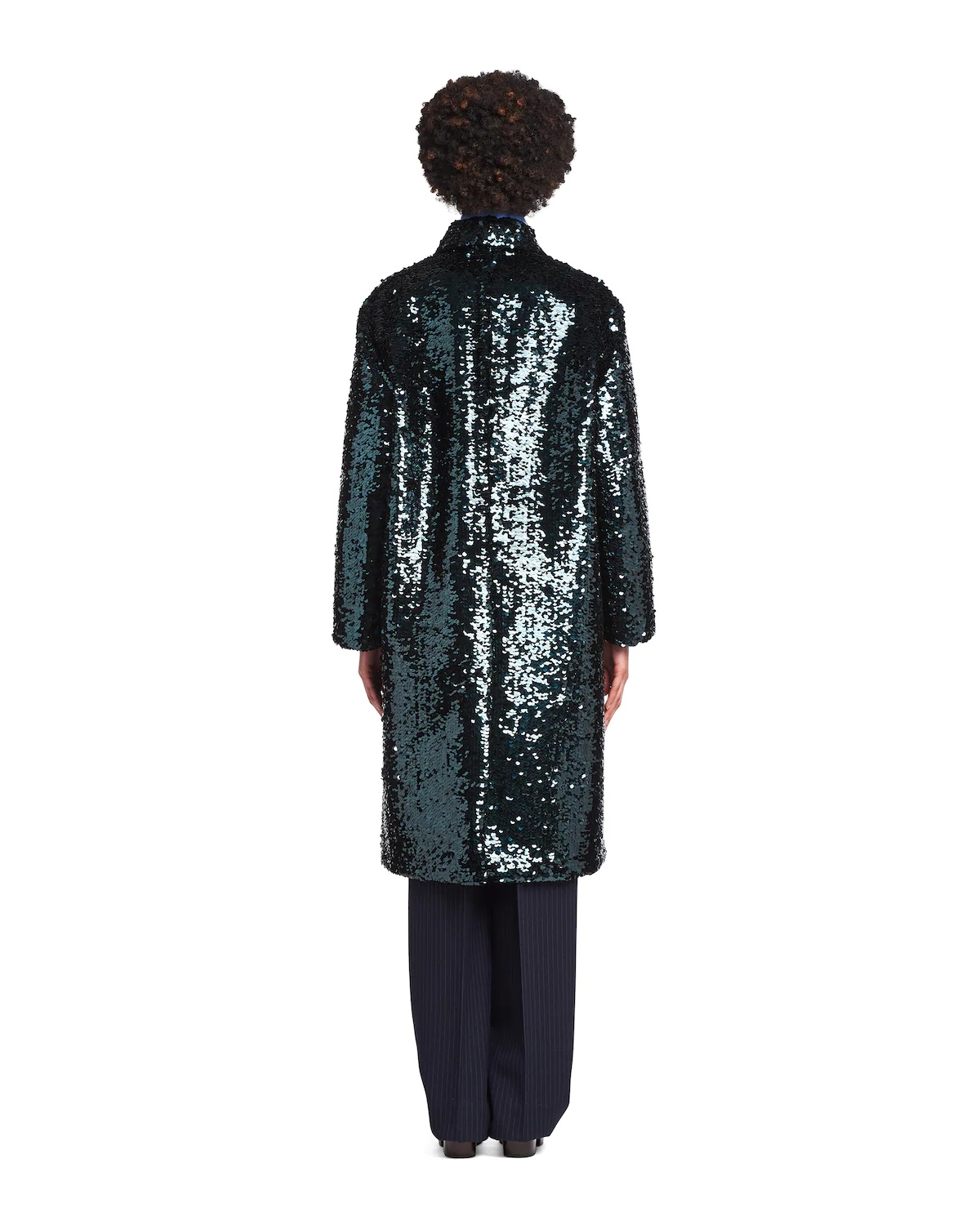 Sequin-embroidered coat - 4