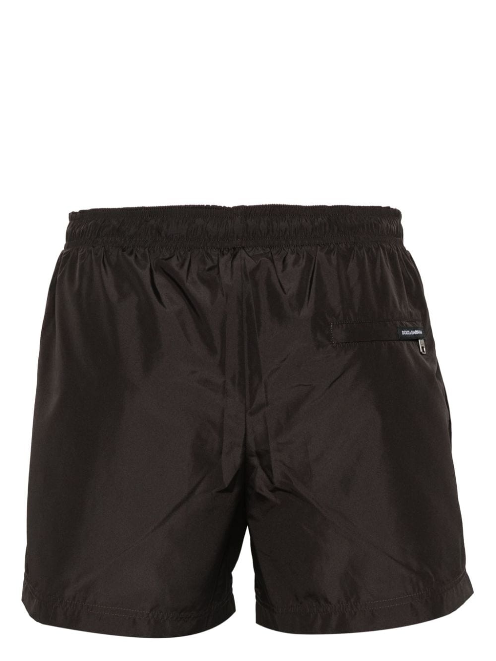 logo-appliquÃ© swim shorts - 2