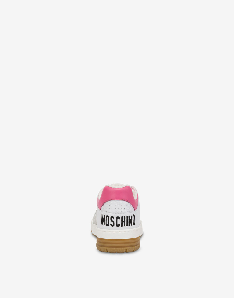 Moschino STREETBALL SNEAKERS WITH MOSCHINO TEDDY BEAR outlook