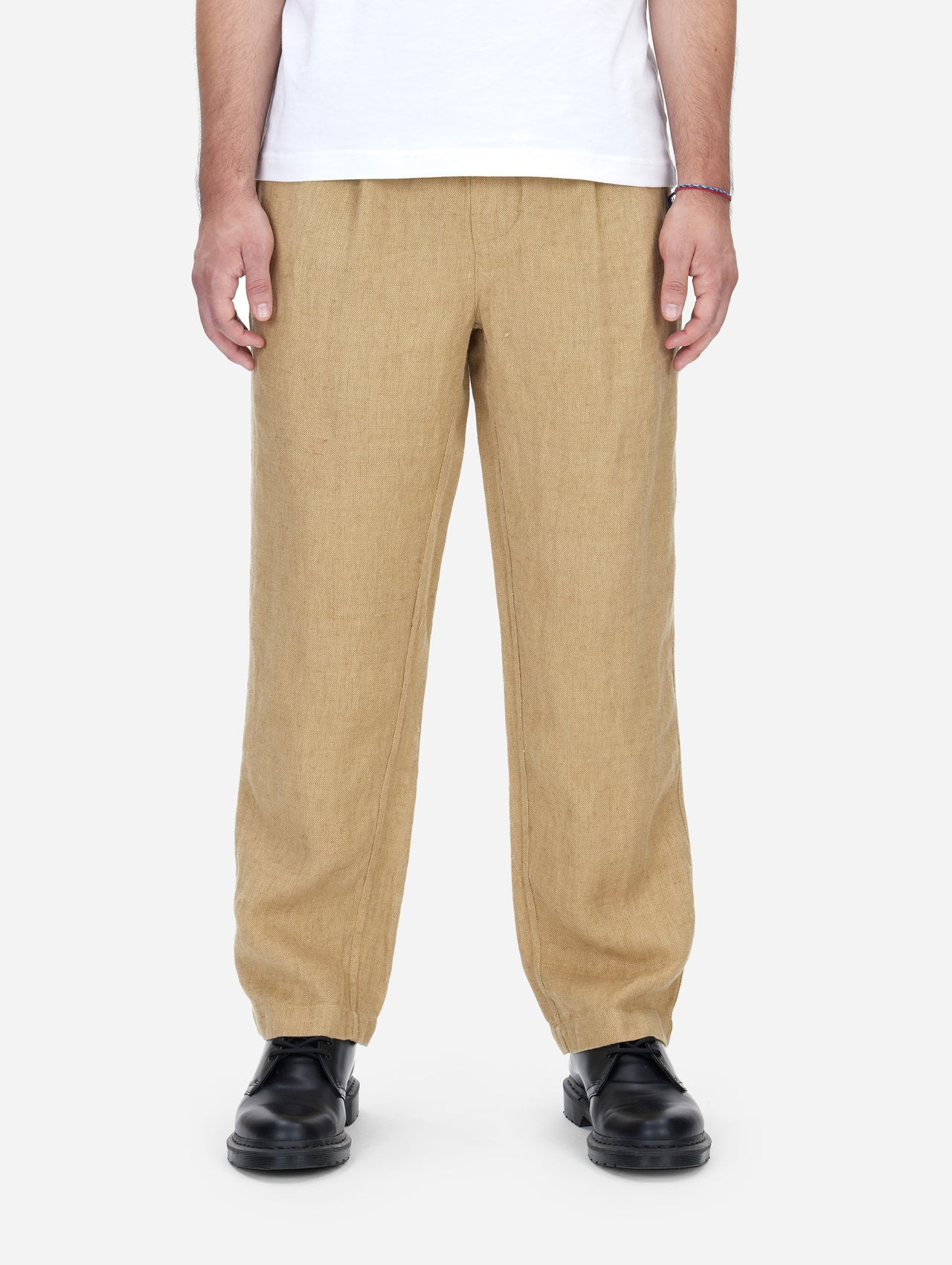 Easy Pants - Tan Hemp Canvas - 3