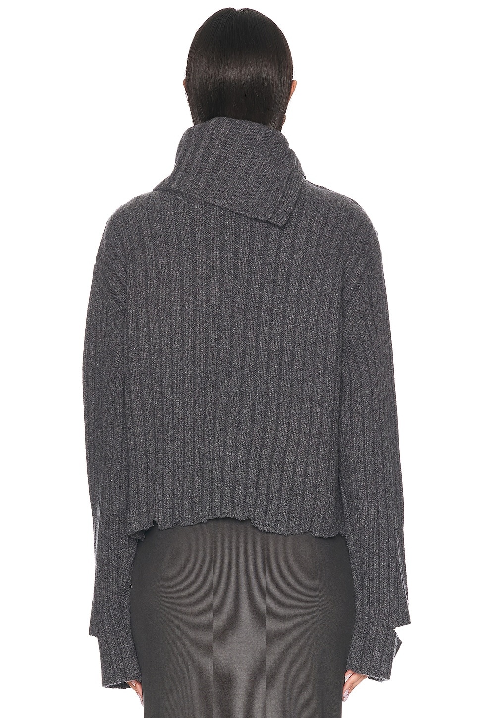 Cut Out Sleeve Sweater - 4
