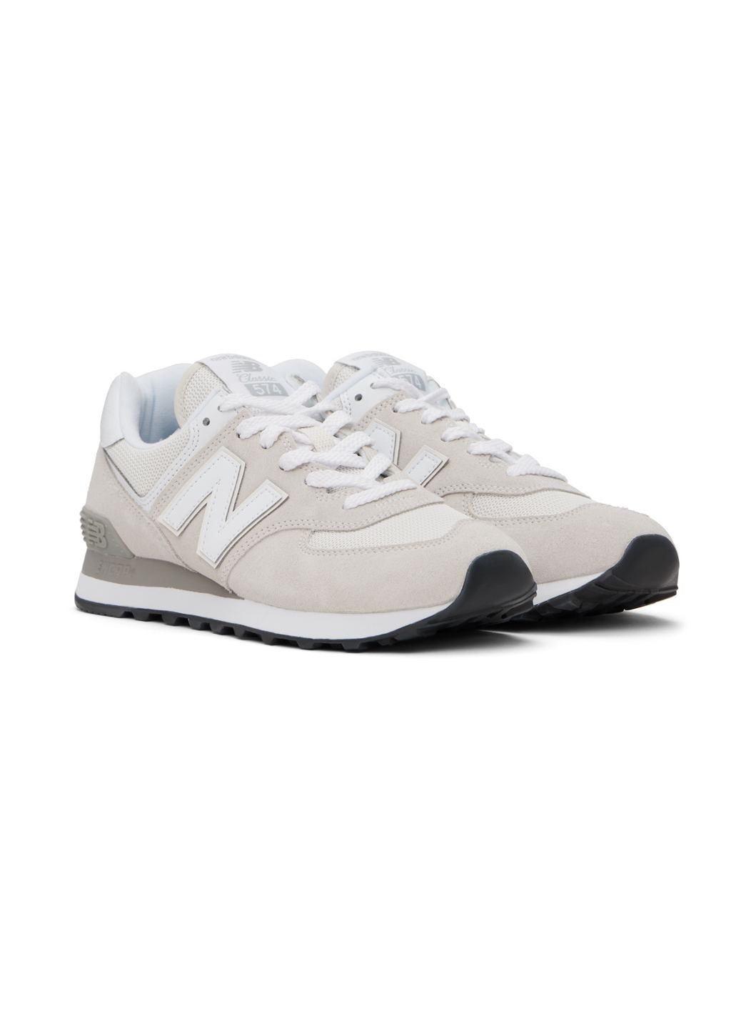 Gray 574 Core Sneakers - 4