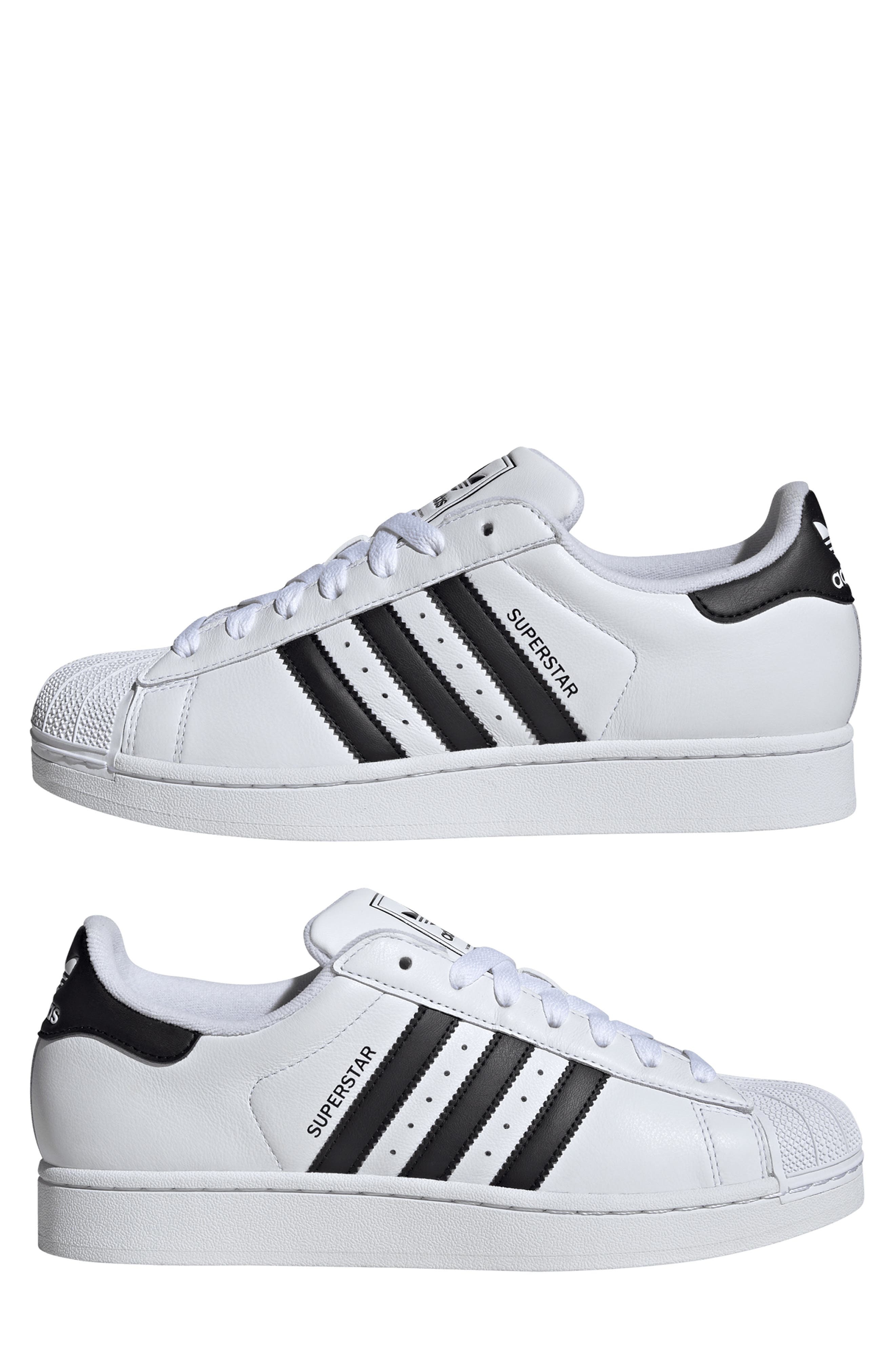 adidas Gender Inclusive Superstar II Sneaker in White/black/white at Nordstrom - 7