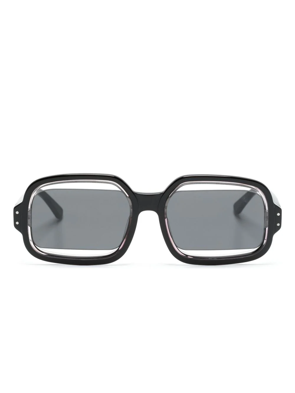 Olga rectangle-frame sunglasses - 1