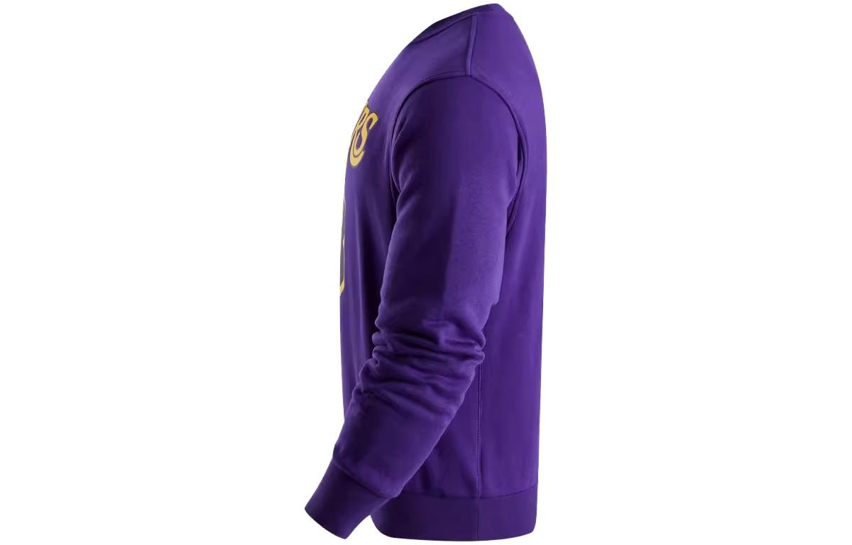 Air Jordan x NBA LA Lakers Statement Edition Sweatshirt 'Purple' DR2409-508 - 3
