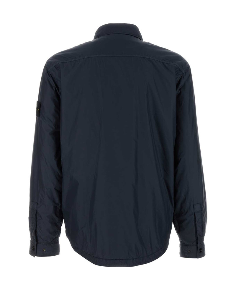 Stone Island Navy Blue Nylon Padded Jacket outlook