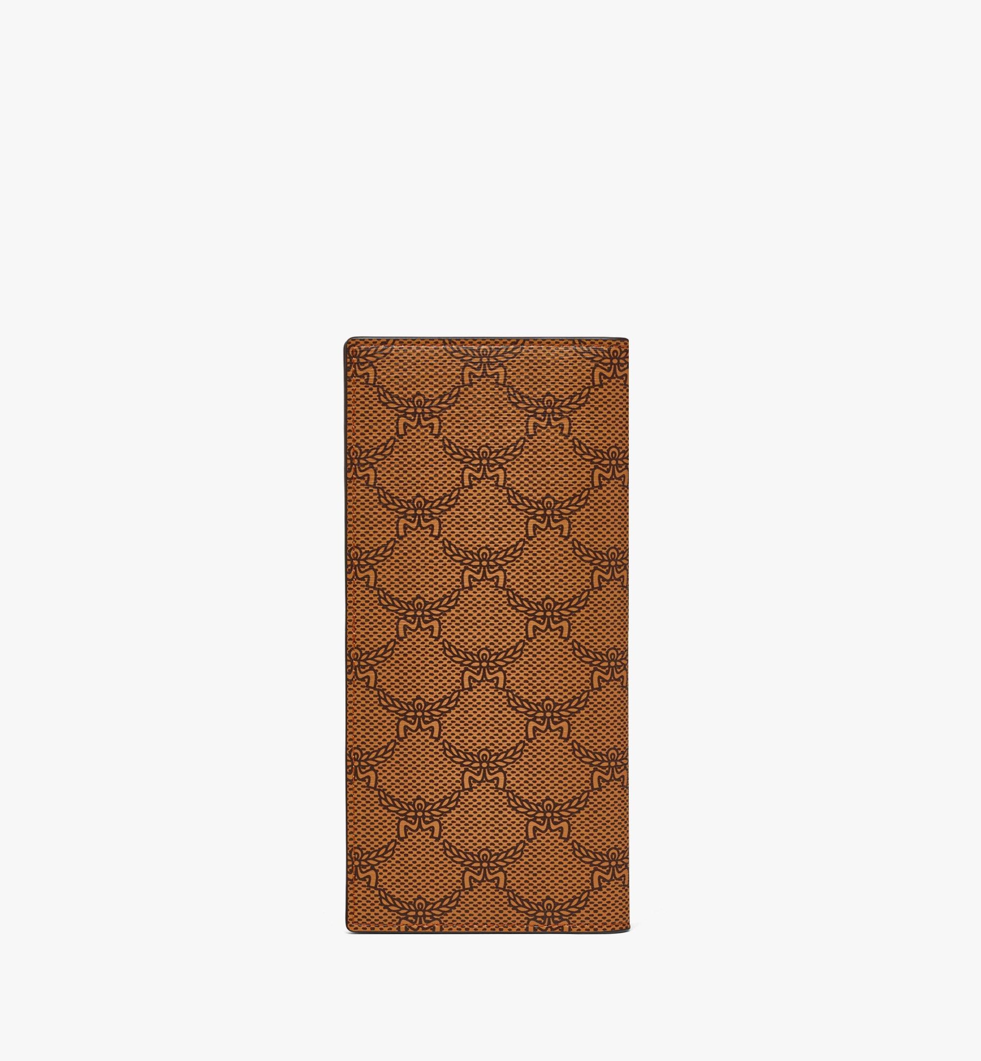 [MCM]★Himmel Lauretos Continental Wallet Large Himmel Crossbody Wallet in Lauretos Cognac | MCM ®US