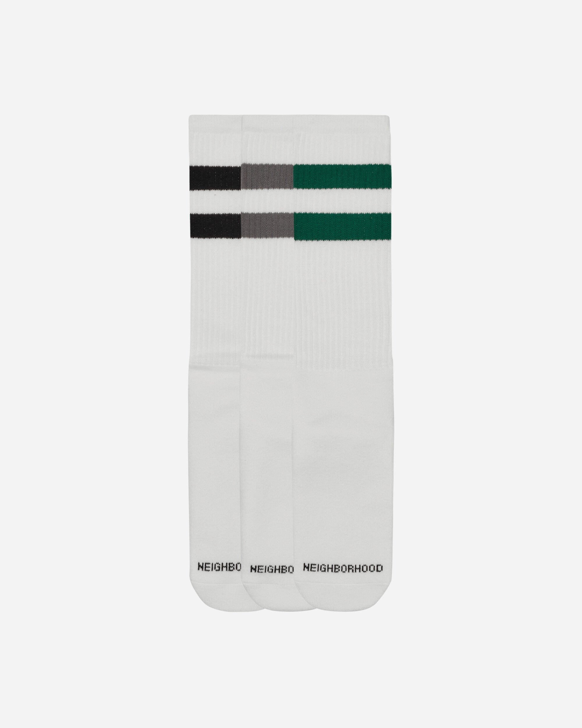 Classic 3-Pack Long Socks White - 1