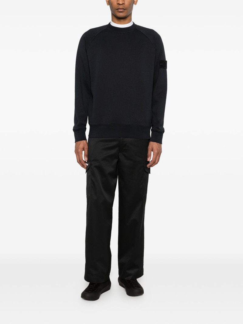 Stone Island crew-neck sweatshirt outlook