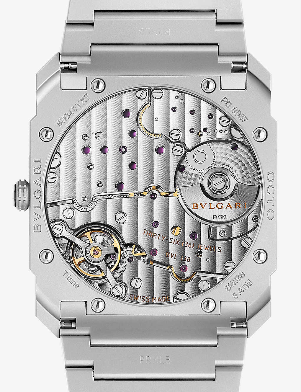 BGO40C14TTXTAUTO Octo Finissimo titanium automatic watch - 4