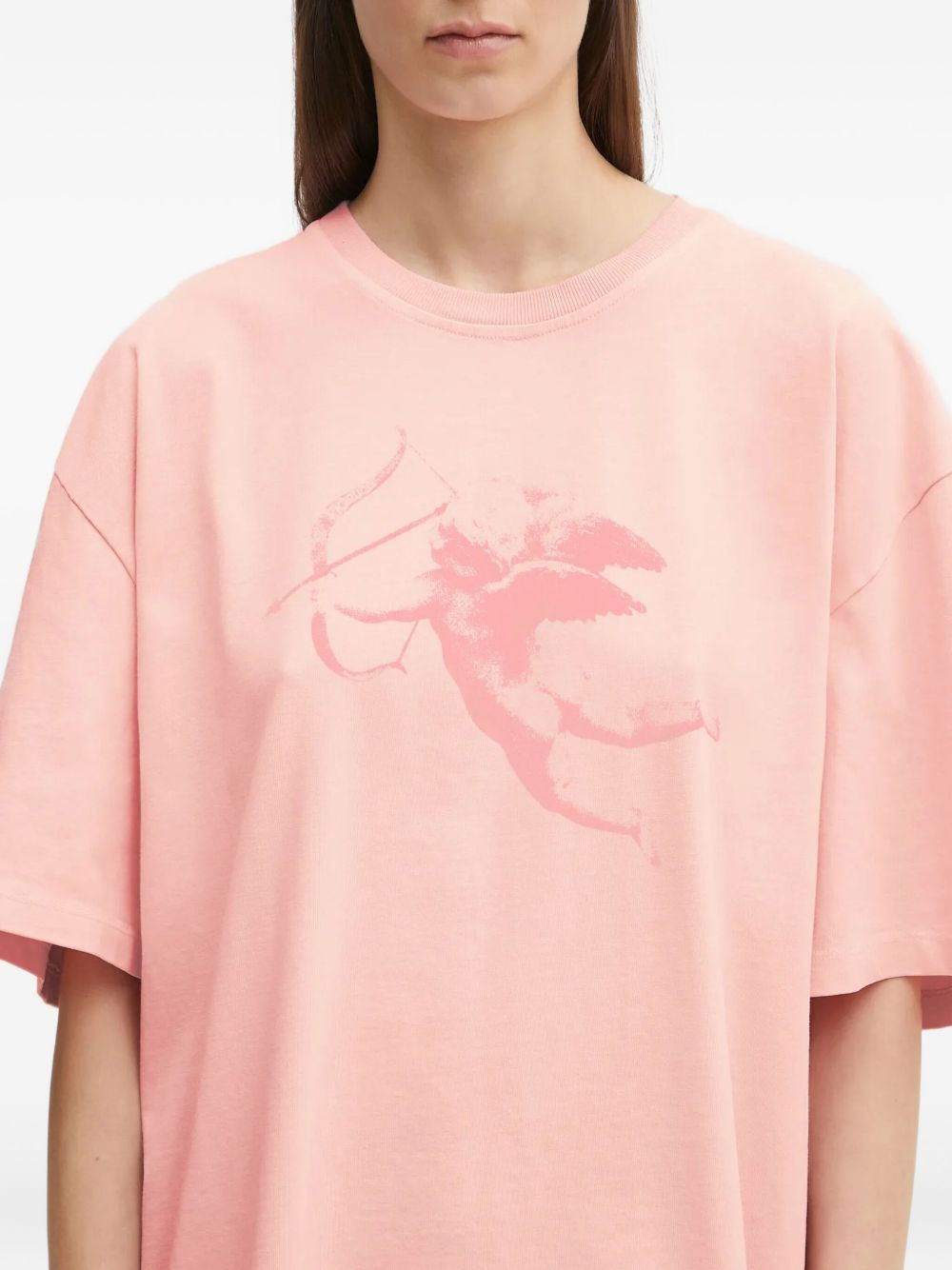 cupid-print T-shirt - 5