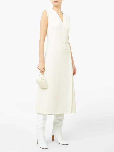 Jil Sander Compact double-breasted wrap dress outlook