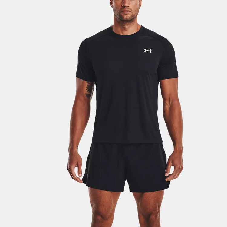Under Armour CoolSwitch Run Short Sleeve T-shirt 'Black' 1371129-001 - 3