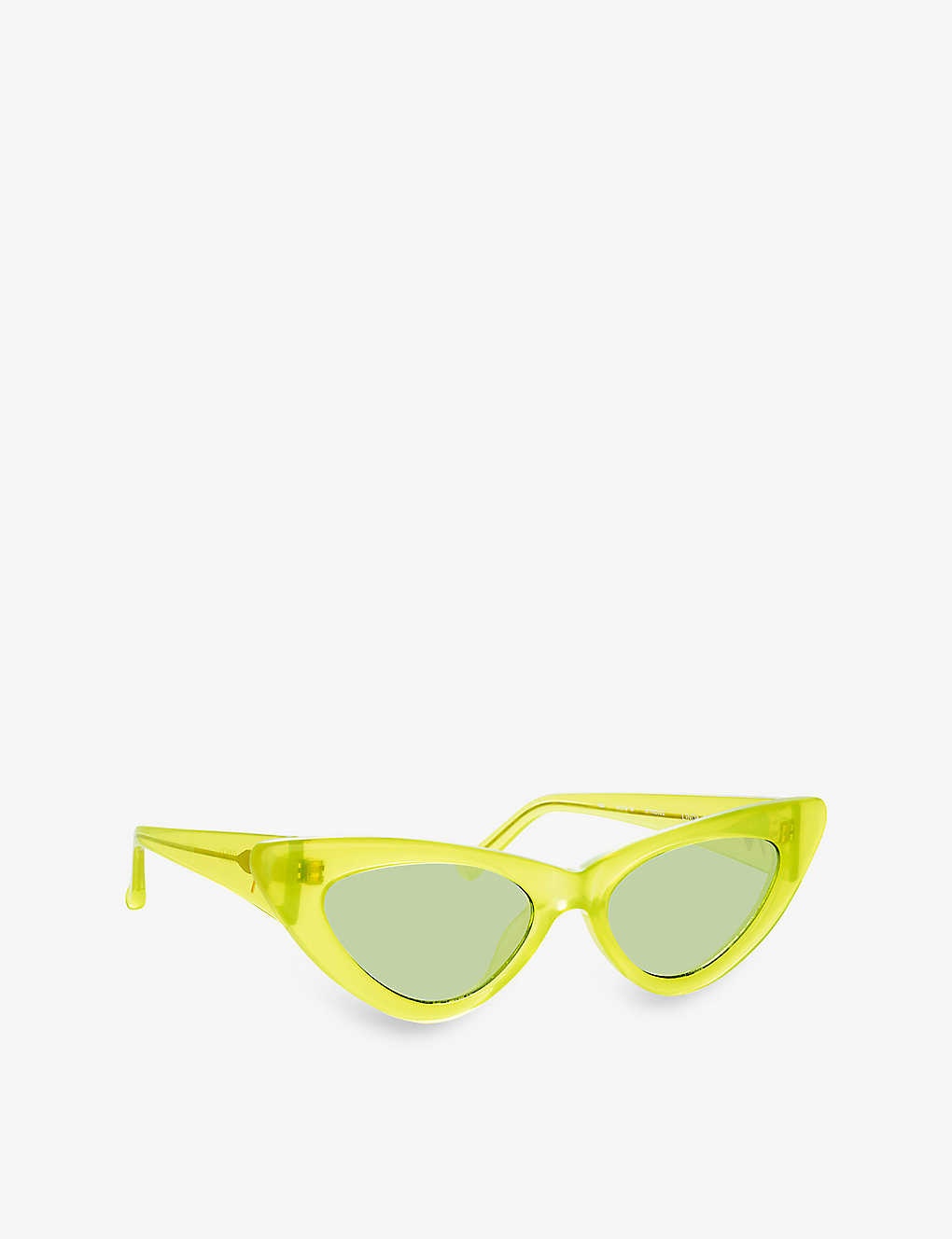 Linda Farrow x The Attico Dora D-shape acetate sunglasses - 3