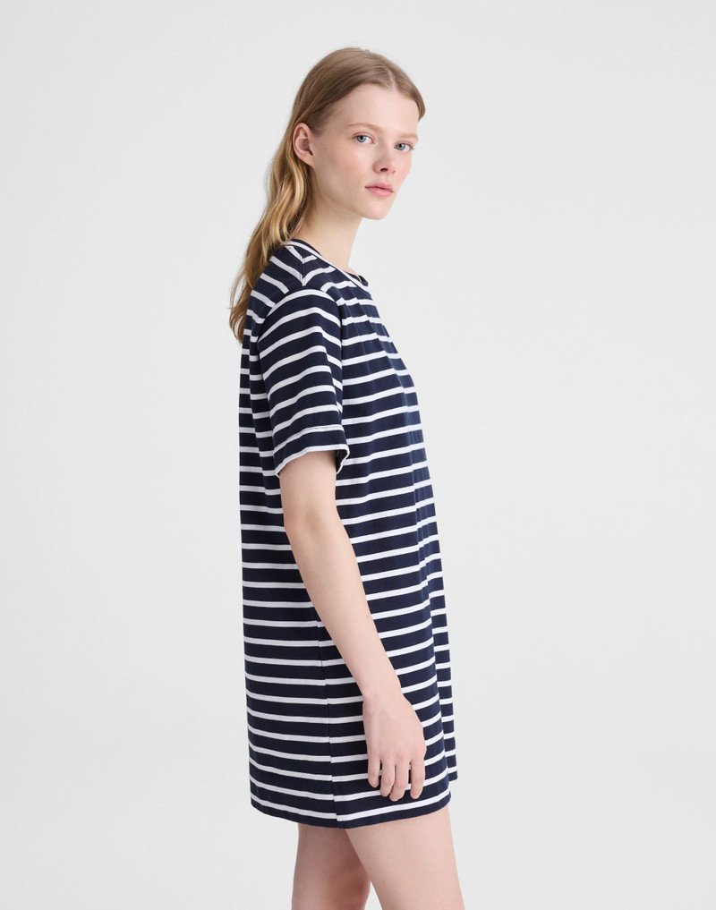 Crewneck Mini T-Shirt Dress 4