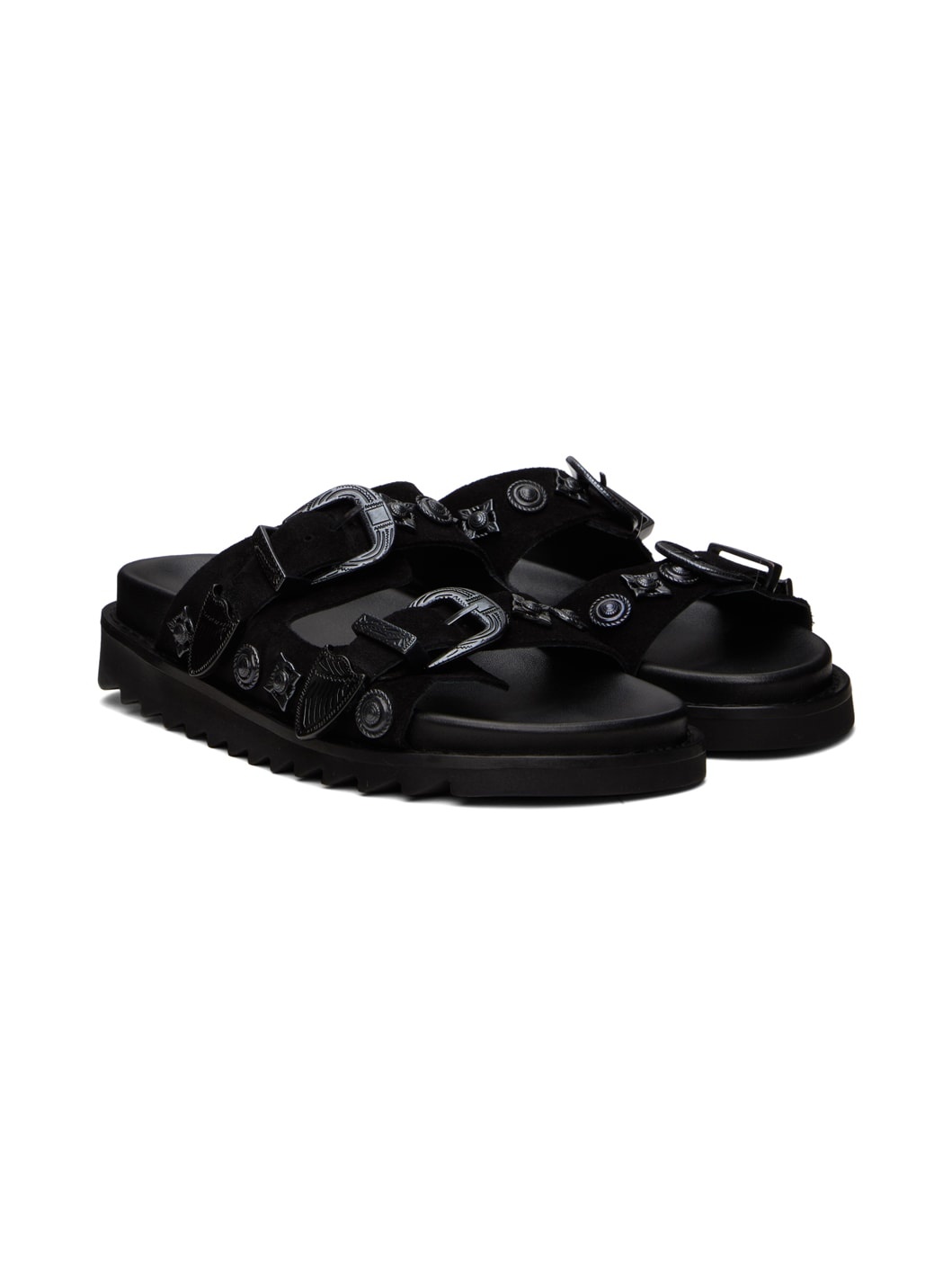 SSENSE Exclusive Black Sandals - 4