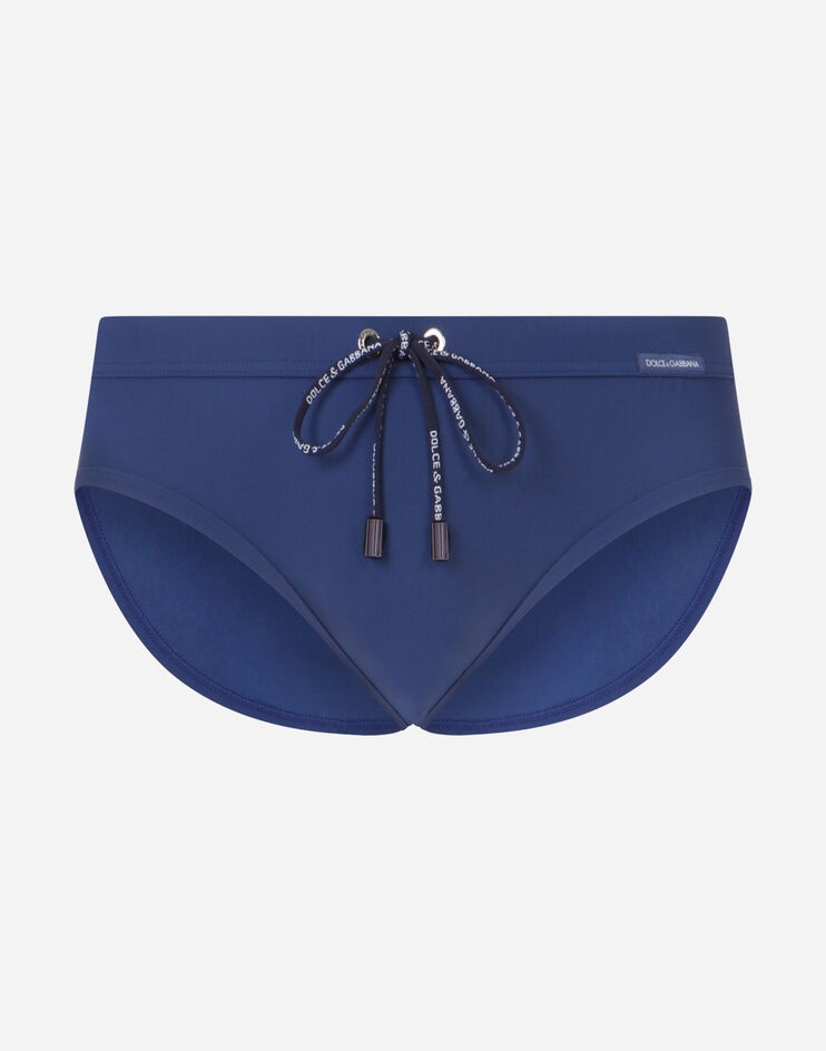Swim briefs with high-cut leg - 1
