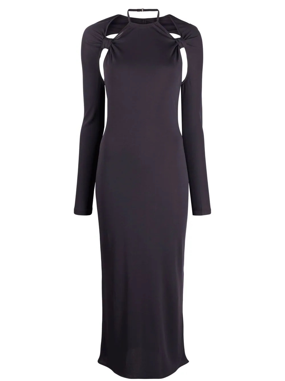 La robe Nodi knotted cut-out dress - 1