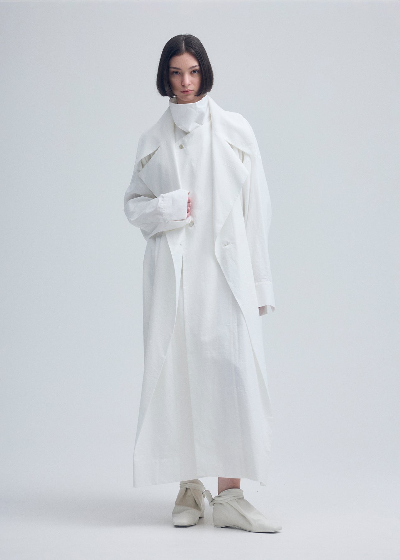 KHADI LAYERED COAT - 4