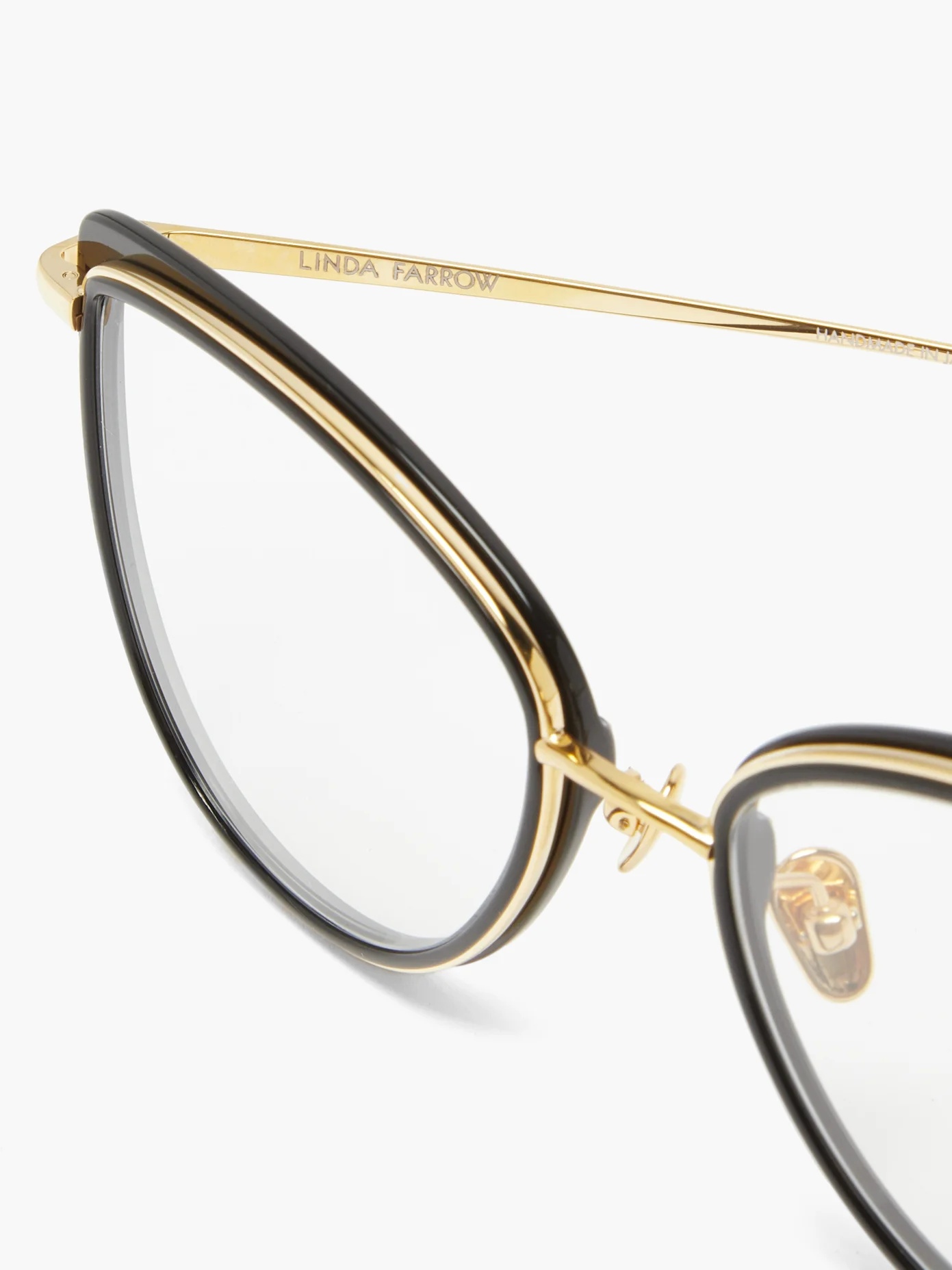 Liza butterfly-frame acetate glasses - 4