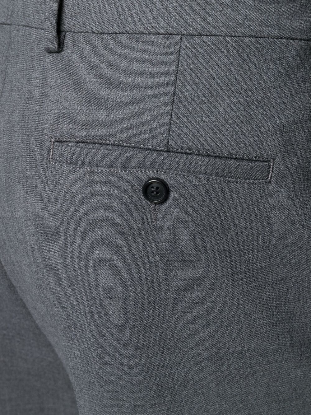 straight-leg virgin-wool trousers - 5