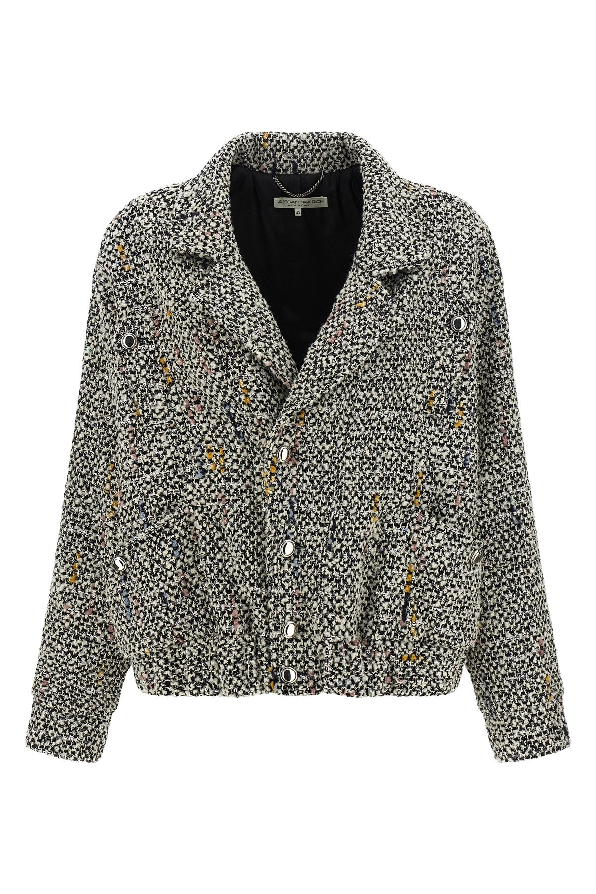 Tweed bomber jacket - 1