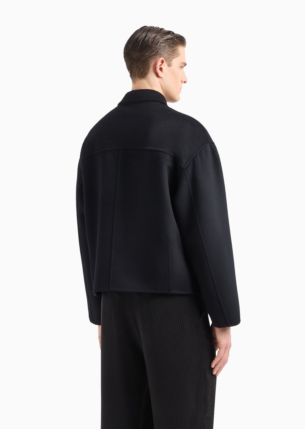 Double cashmere cloth blouson - 3