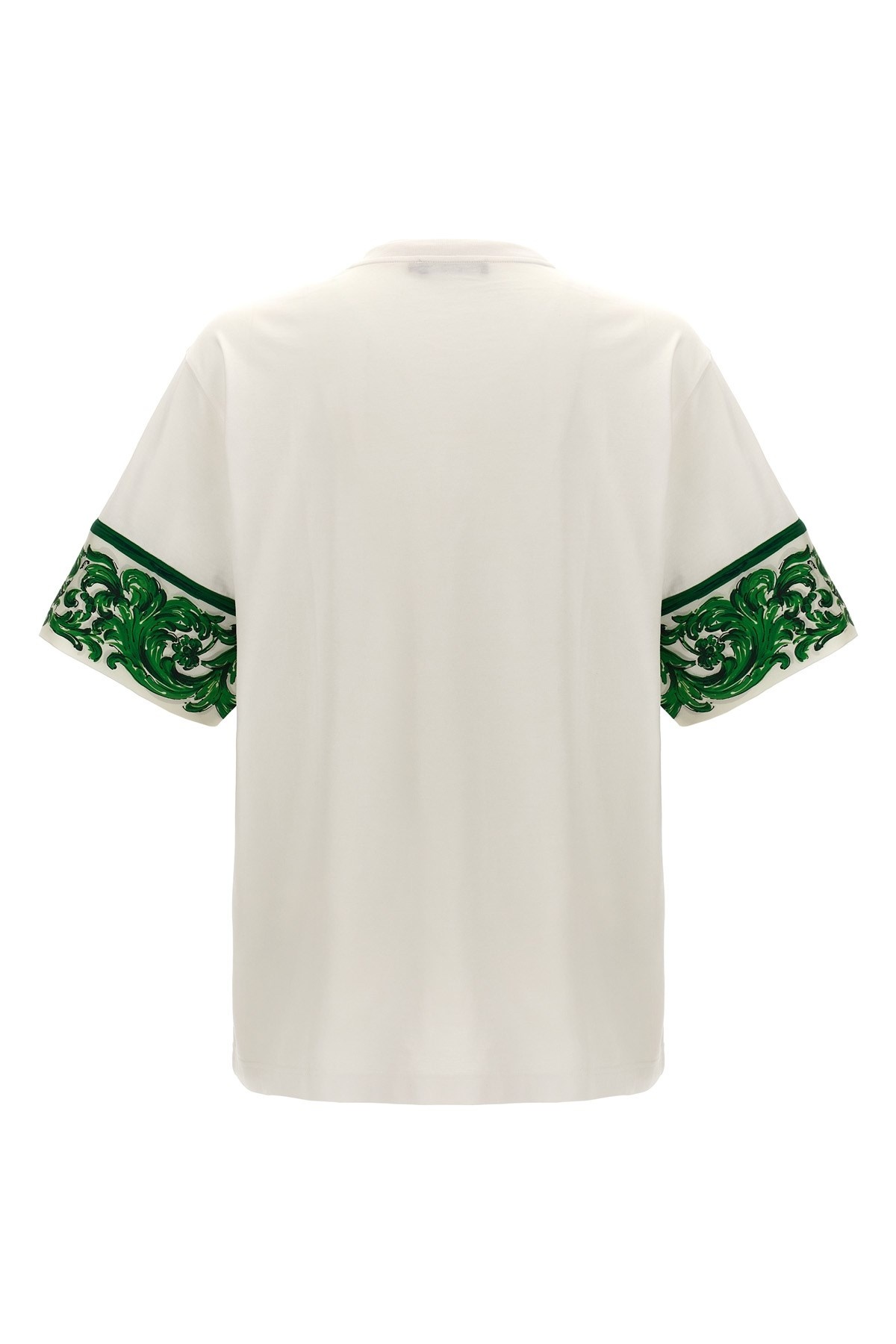 【関税込み】dolce & gabbana MAIOLICA' PRINT T-SHIRT Dolce & Gabbana 'Maiolica' T-shirt | julianfashion | REVERSIBLE