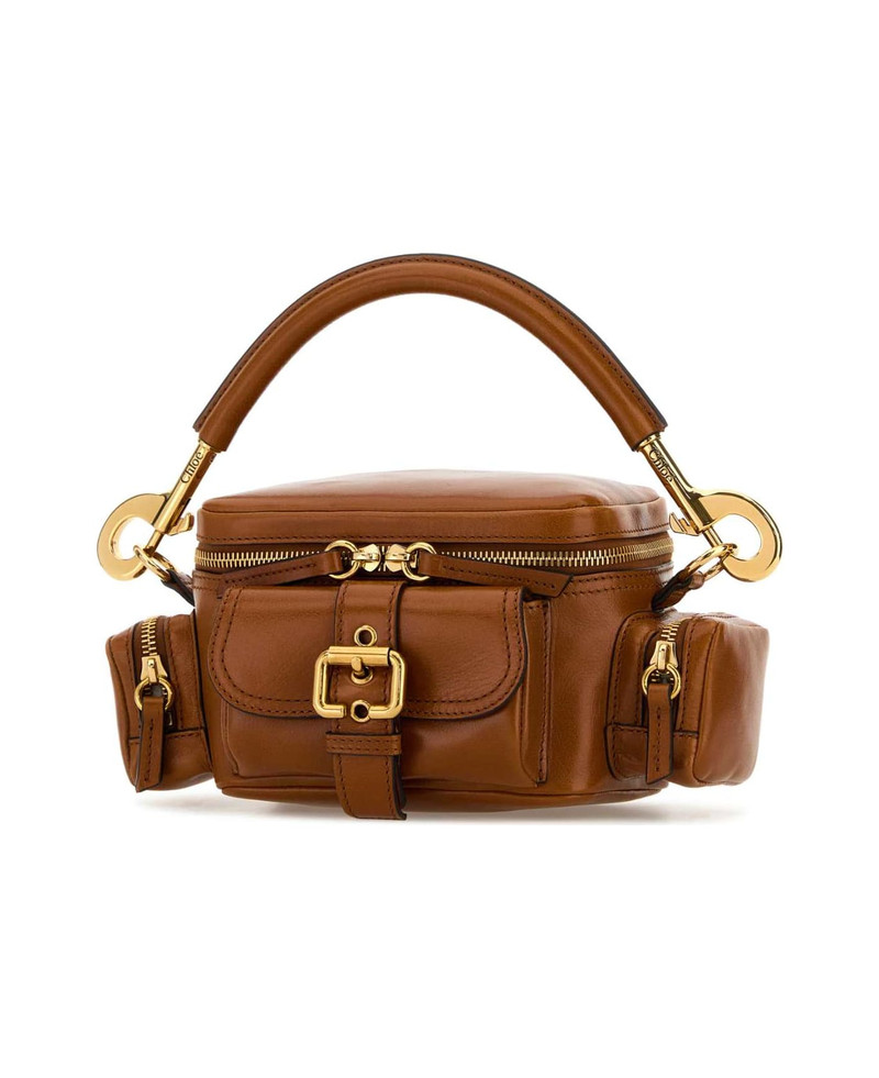 Chloé Brown Leather Small Camera Bag Handbag outlook