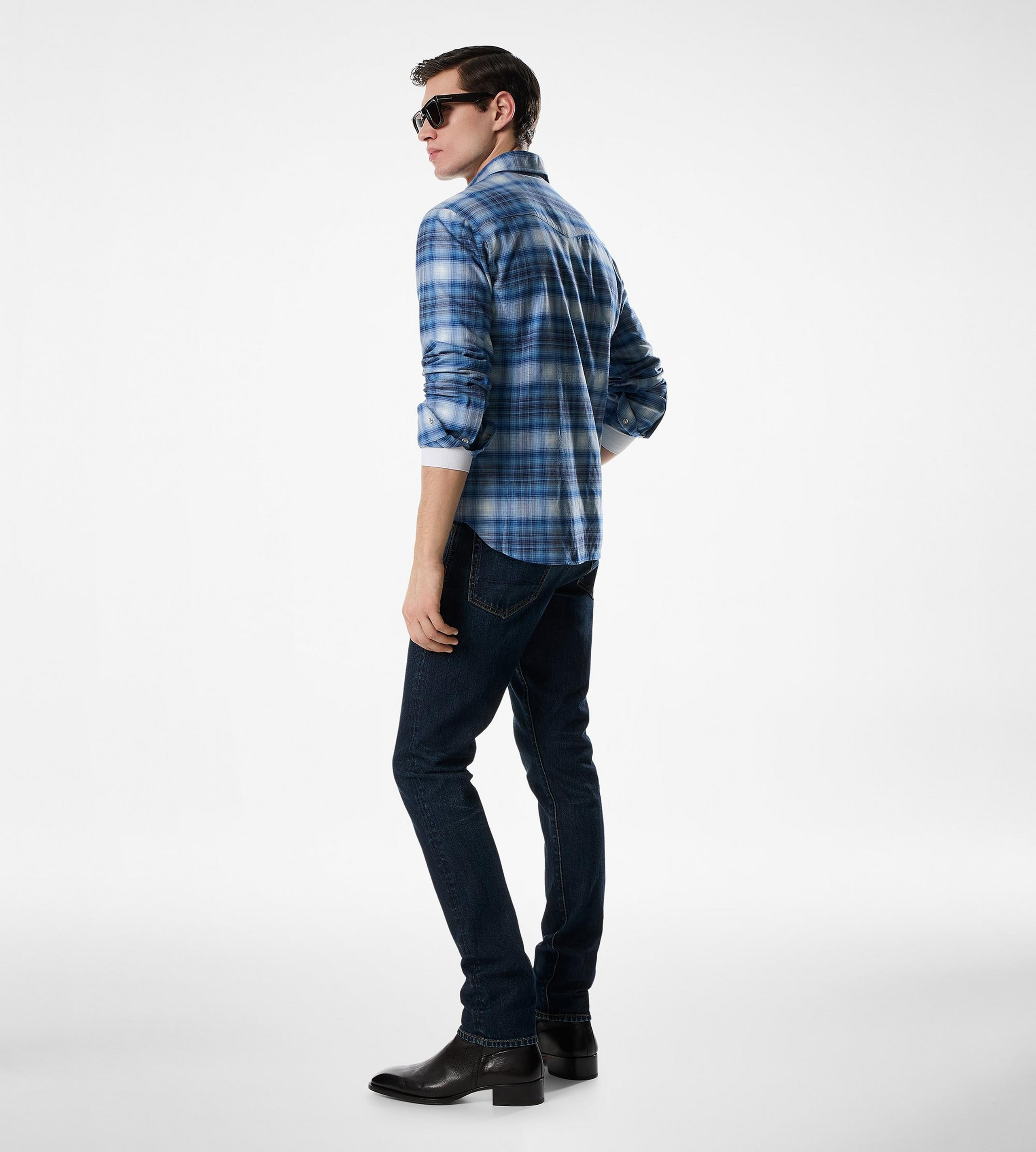 CHECK WESTERN SHIRT - 3