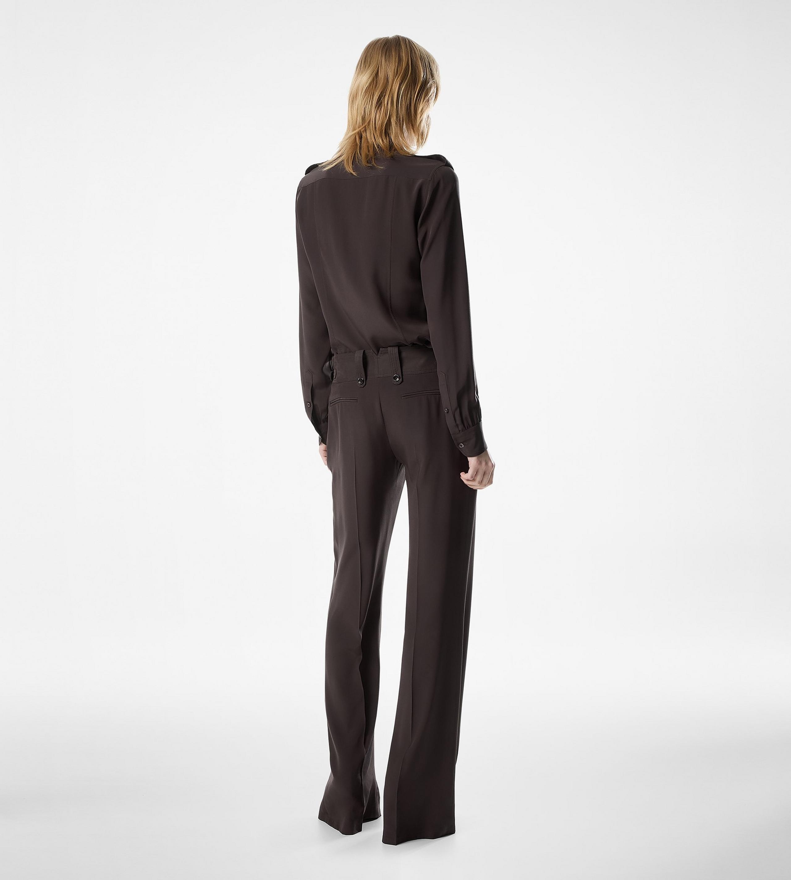MILITARY SHIRT WITH FRONT POCKETS - 4