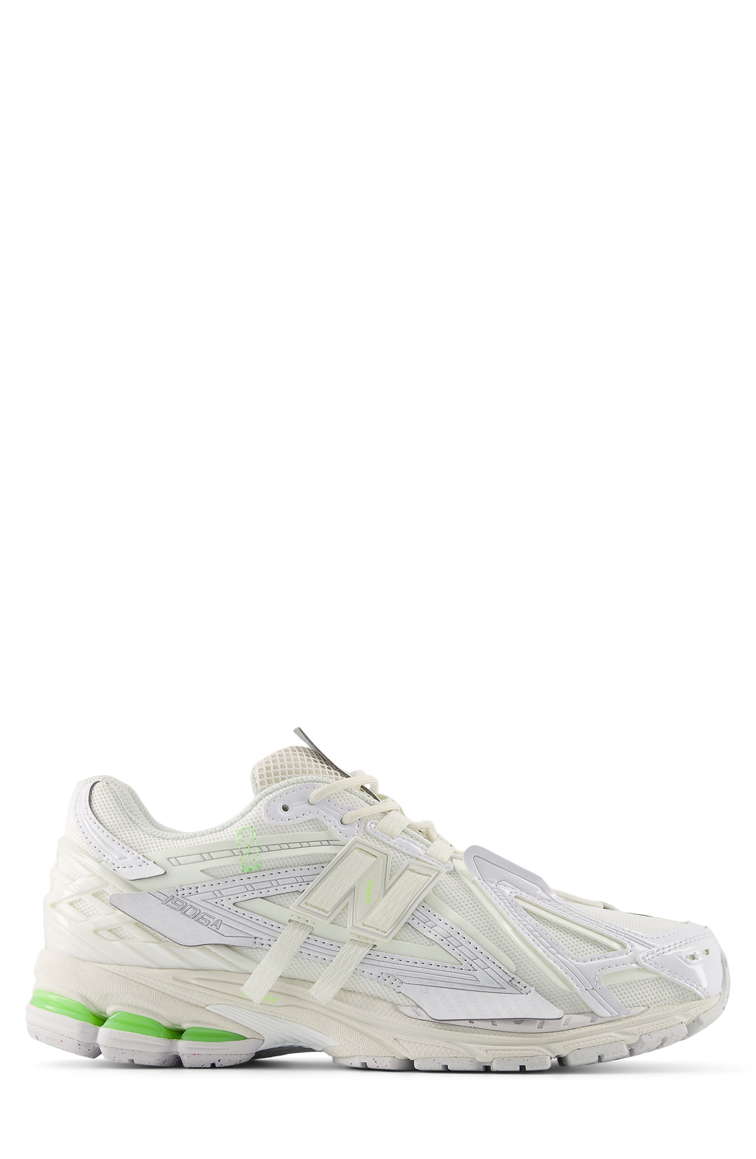 New Balance Gender Inclusive 1906A Running Shoe in White/Mint Flash at Nordstrom - 2