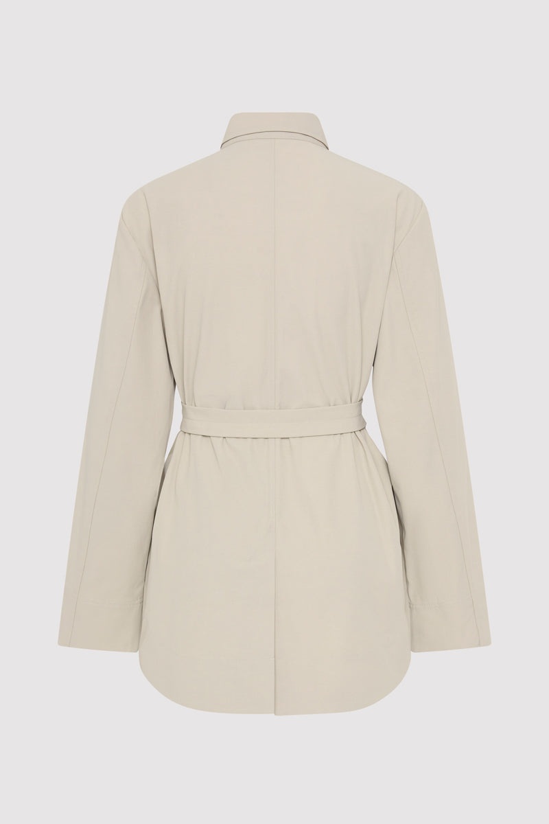 Utility Shirt Jacket - Creme - 7