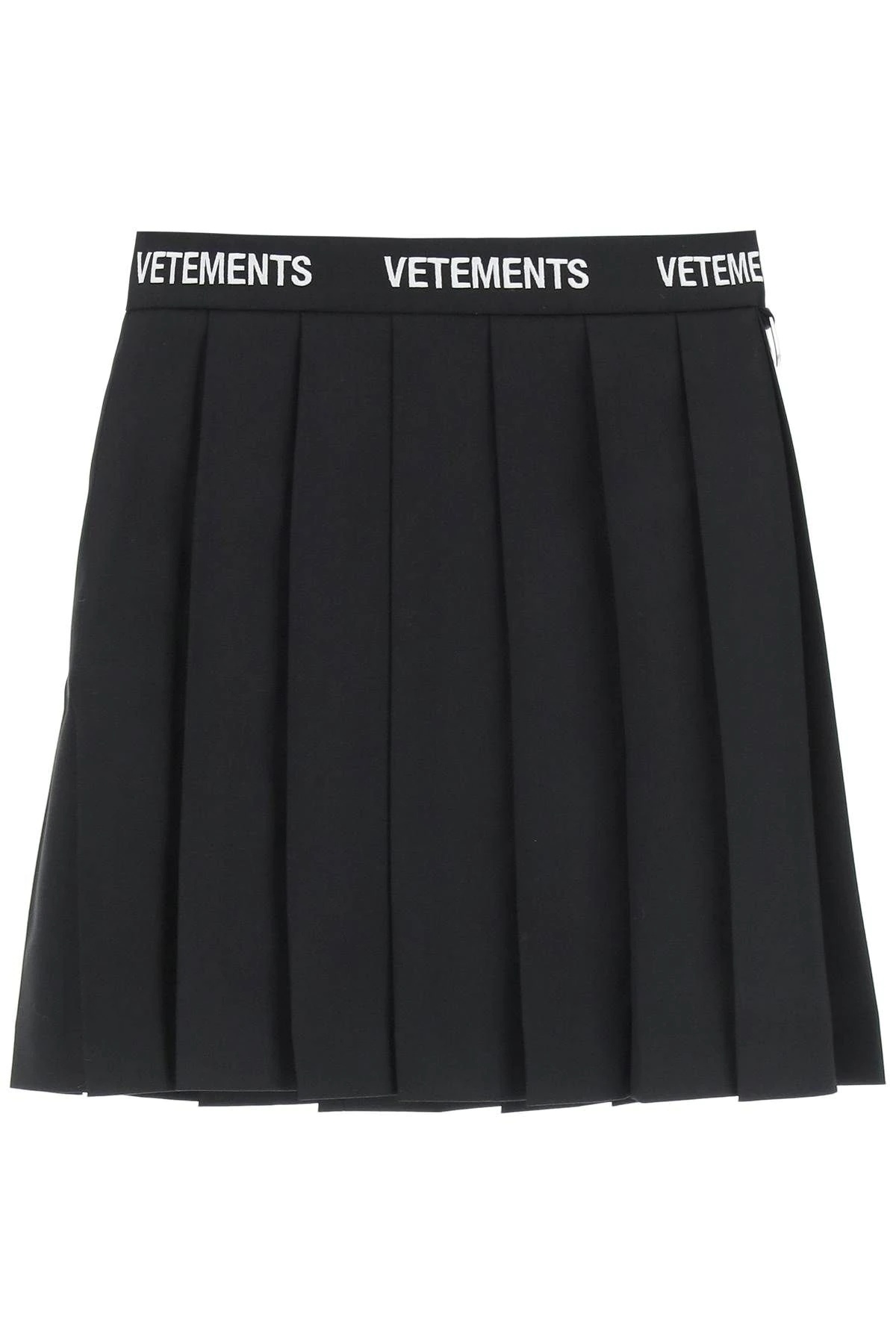 LOGO SCHOOLGIRL MINI SKIRT - 1