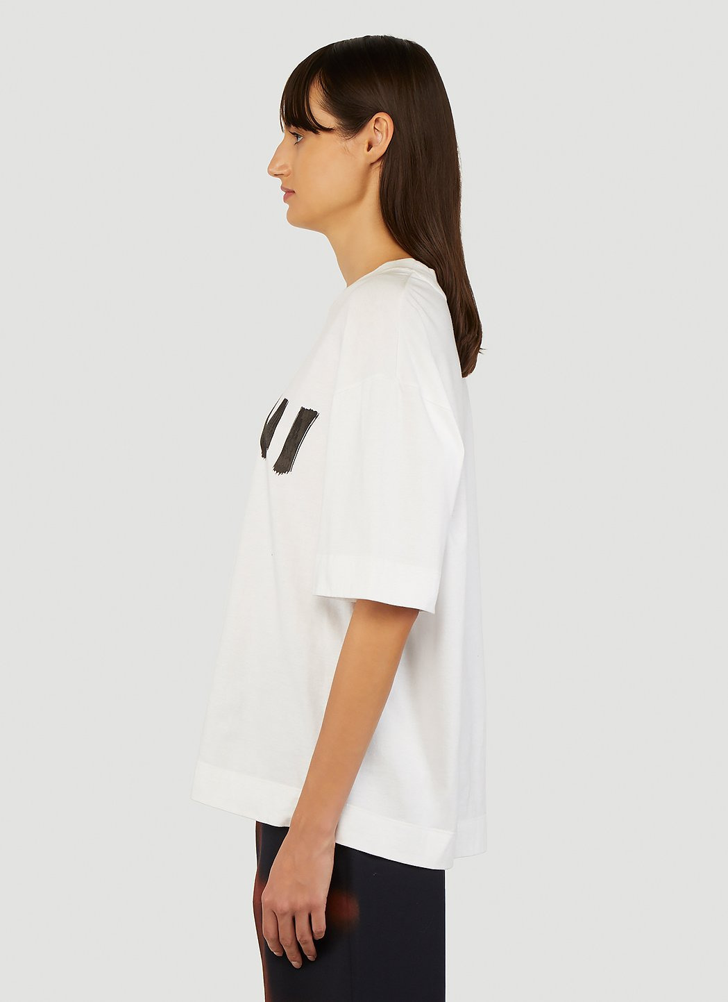 Marni Women Logo Print T-Shirt - 3