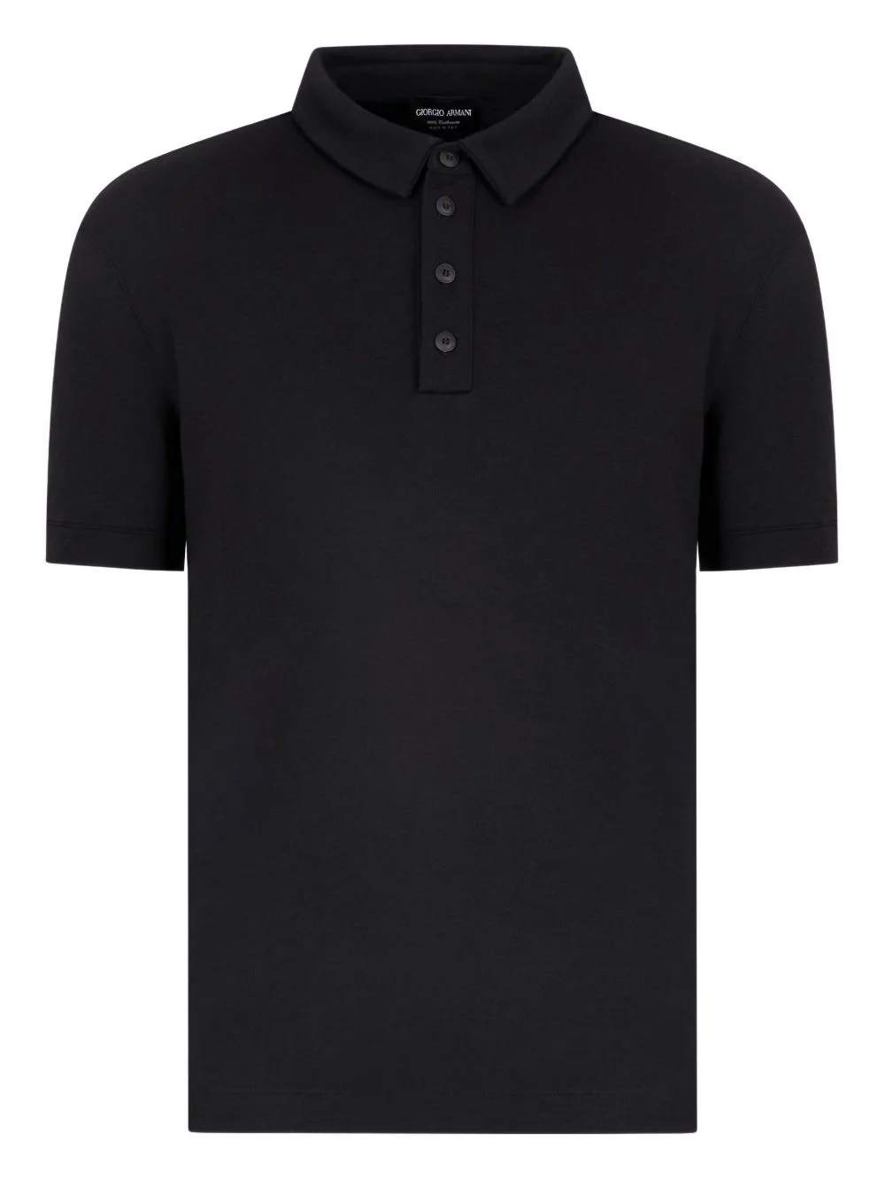 buttoned polo shirt - 1