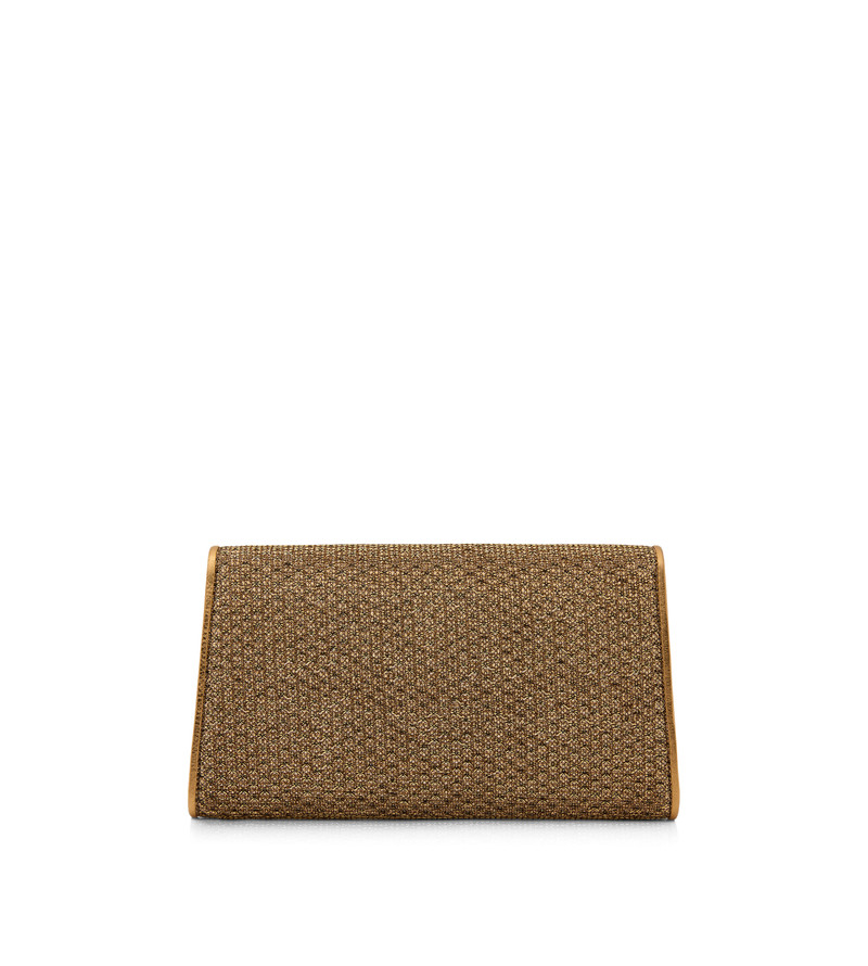 TEXTURED FABRIC NOBILE CLUTCH 3