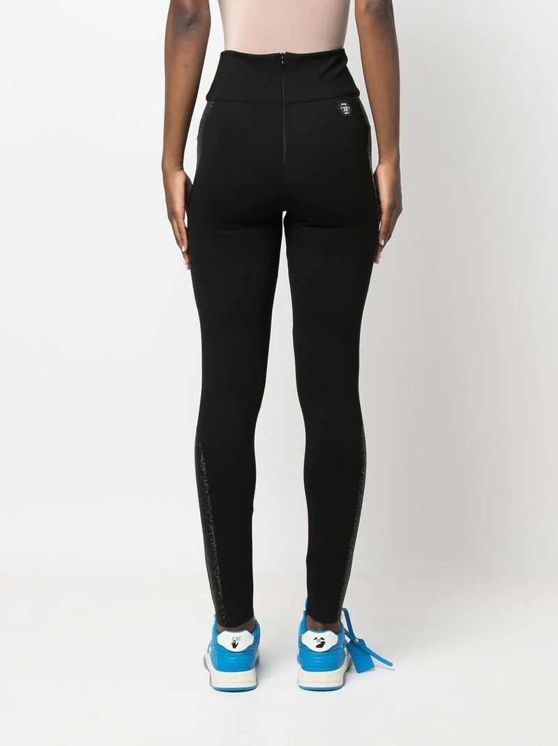 high-rise embellished leggings 4