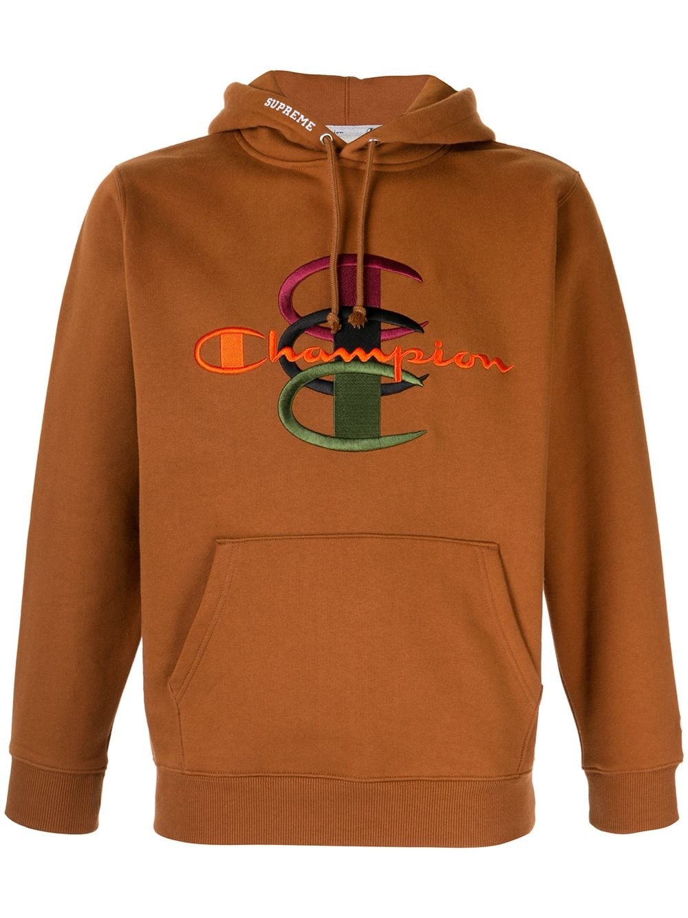 stacked c hooded sweatshirt - 1