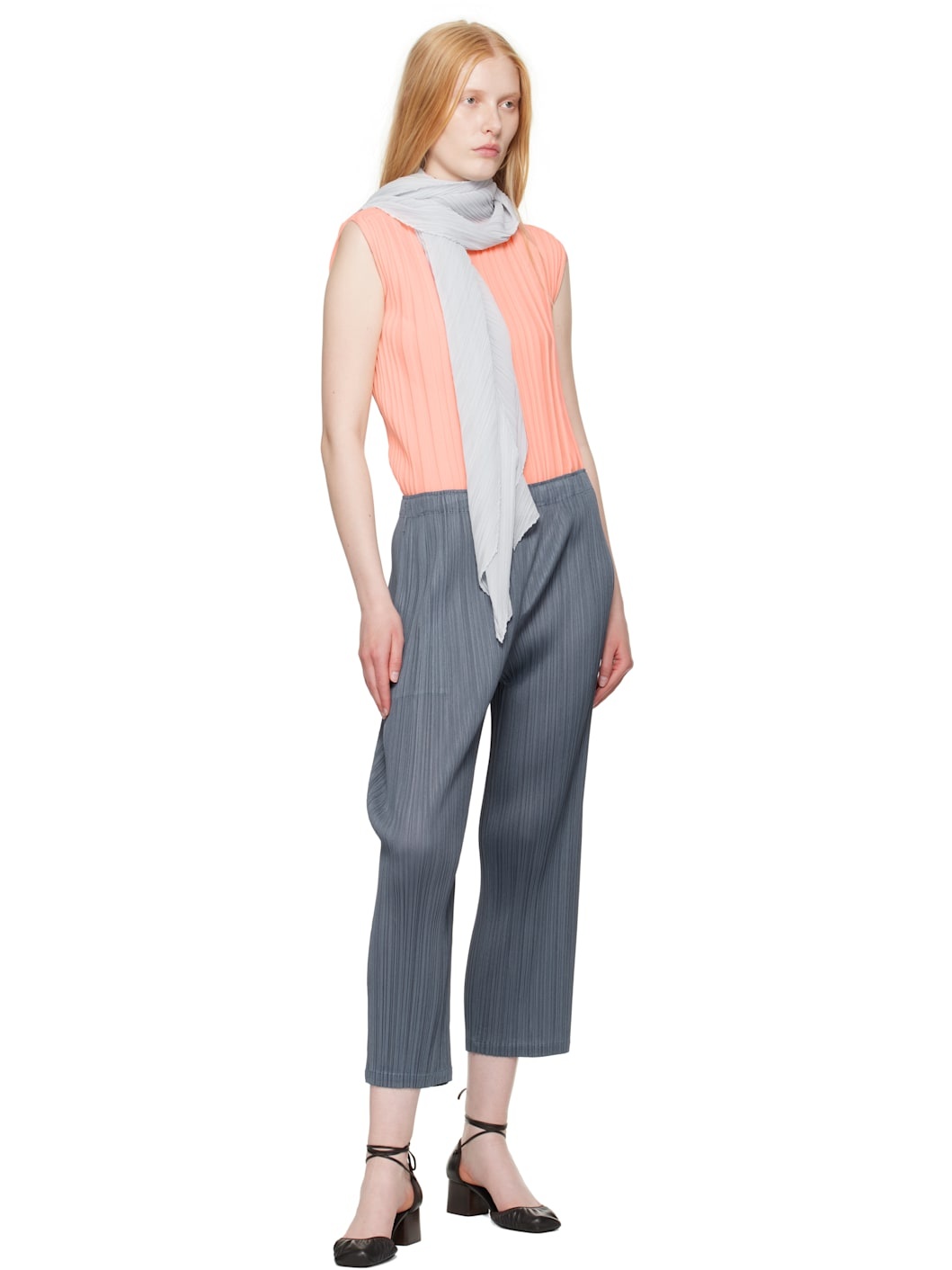 Pink Rib Knit Top - 4