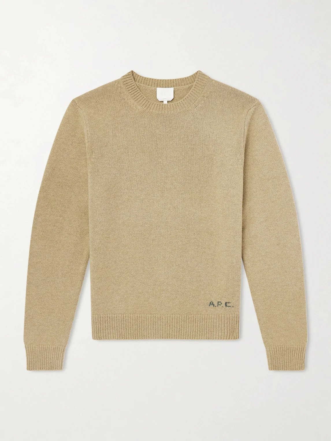 Edmond Logo-Intarsia Wool Sweater - 1
